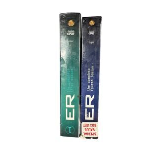 ER DVD set / Season 1 and 2 / CIB